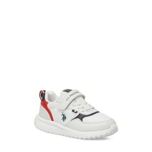 U.S. POLO ASSN. POSSE JR 6FX ERKEK ÇOCUK SNEAKER - BEYAZ - 29