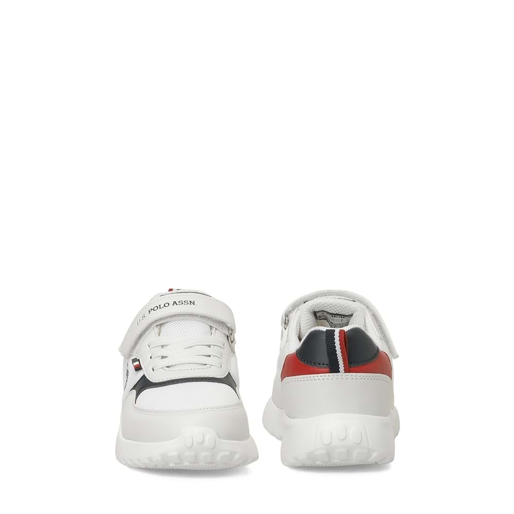 U.S. POLO ASSN. POSSE JR 6FX ERKEK ÇOCUK SNEAKER - BEYAZ - 29