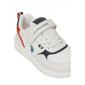 U.S. POLO ASSN. POSSE JR 6FX ERKEK ÇOCUK SNEAKER - BEYAZ - 29