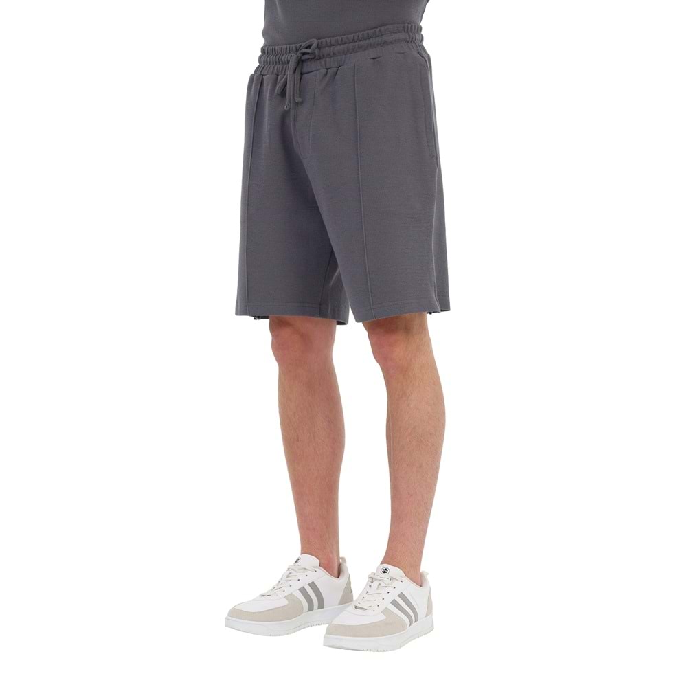 LUMBERJACK MB JENA 20BS105 6FX ERKEK ŞORT - ANTRASİT - L