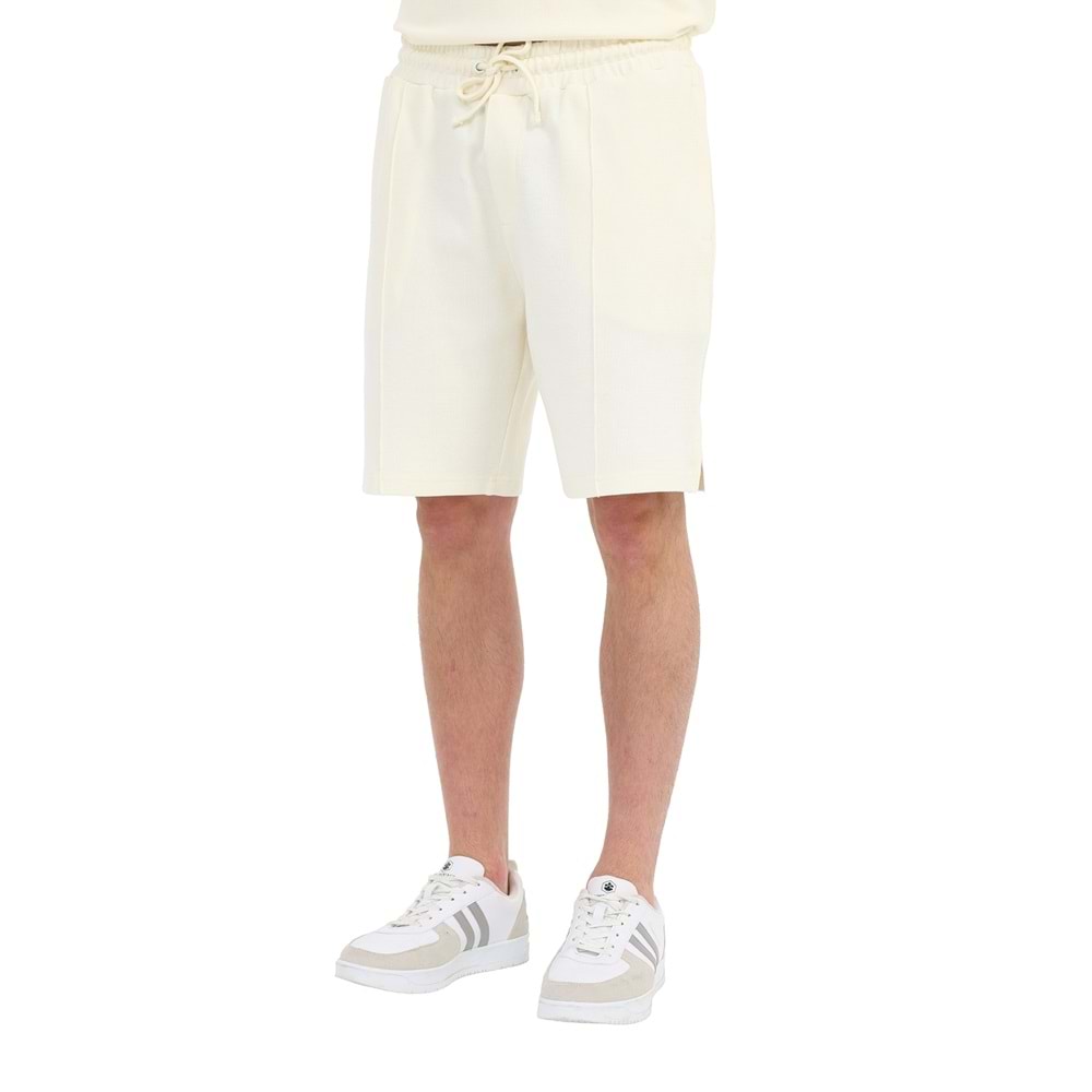 LUMBERJACK MB JENA 20BS105 6FX ERKEK ŞORT - EKRU - L