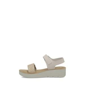 POLARİS 409105.Z6FX COMFORT KADIN SANDALET - BEJ - 40