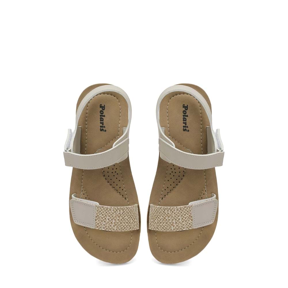 POLARİS 409105.Z6FX COMFORT KADIN SANDALET - BEJ - 40