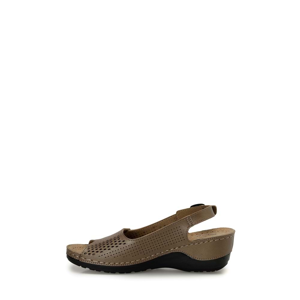 POLARİS 167248.Z6FX COMFORT KADIN SANDALET - BRONZ - 37