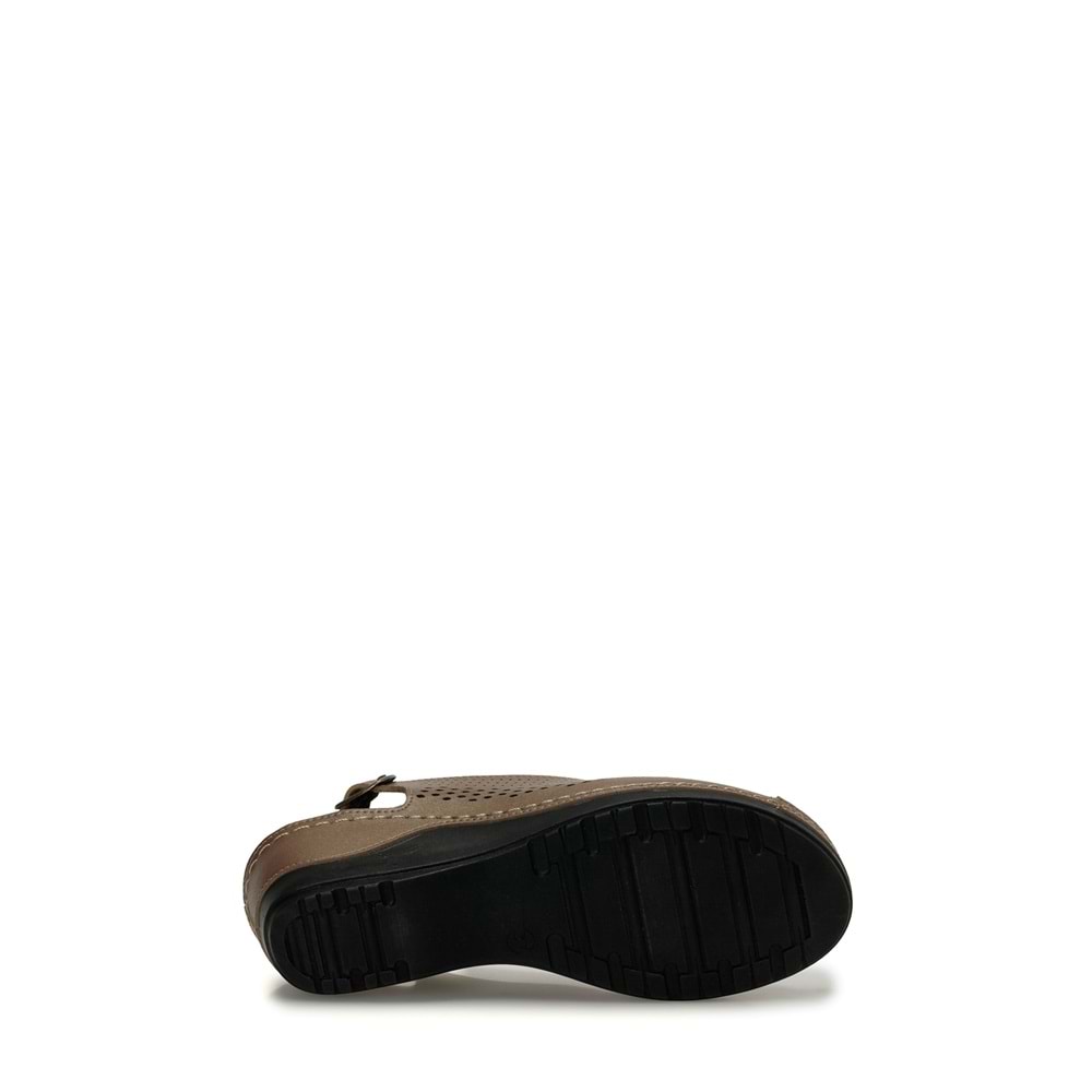 POLARİS 167248.Z6FX COMFORT KADIN SANDALET - BRONZ - 37