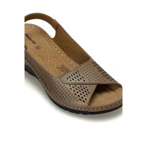 POLARİS 167248.Z6FX COMFORT KADIN SANDALET - BRONZ - 37