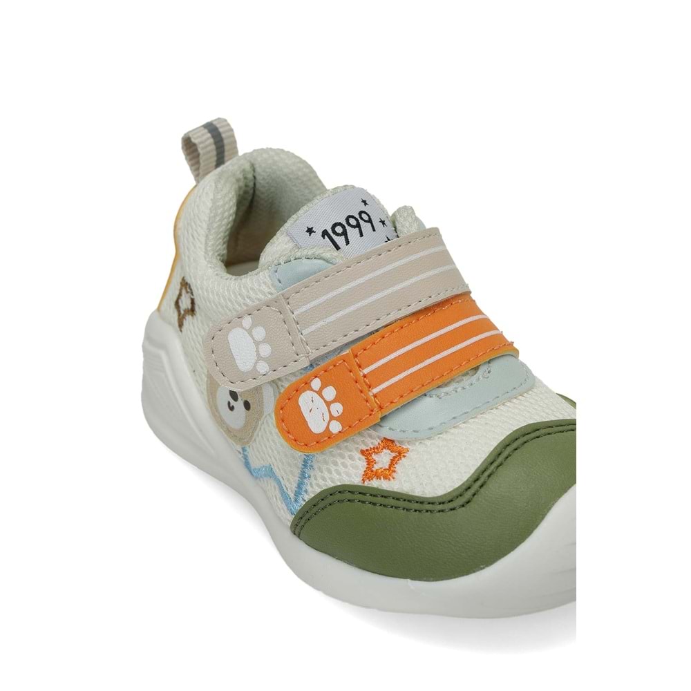 POLARİS POTI.I6FX ERKEK BEBEK İLK ADIM SNEAKER - BEJ - 21