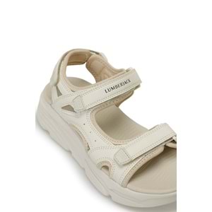 LUMBERJACK GENA 6FX KADIN SANDALET - BEJ - 40