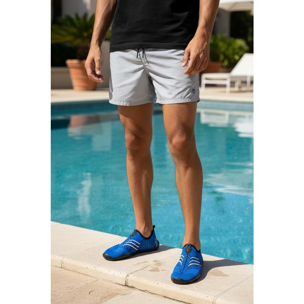 FİFTEEN M3419 SPIDER ERKEK AQUA DENİZ HAVUZ PLAJ AYAKKABISI - SAKS-BEYAZ - 42