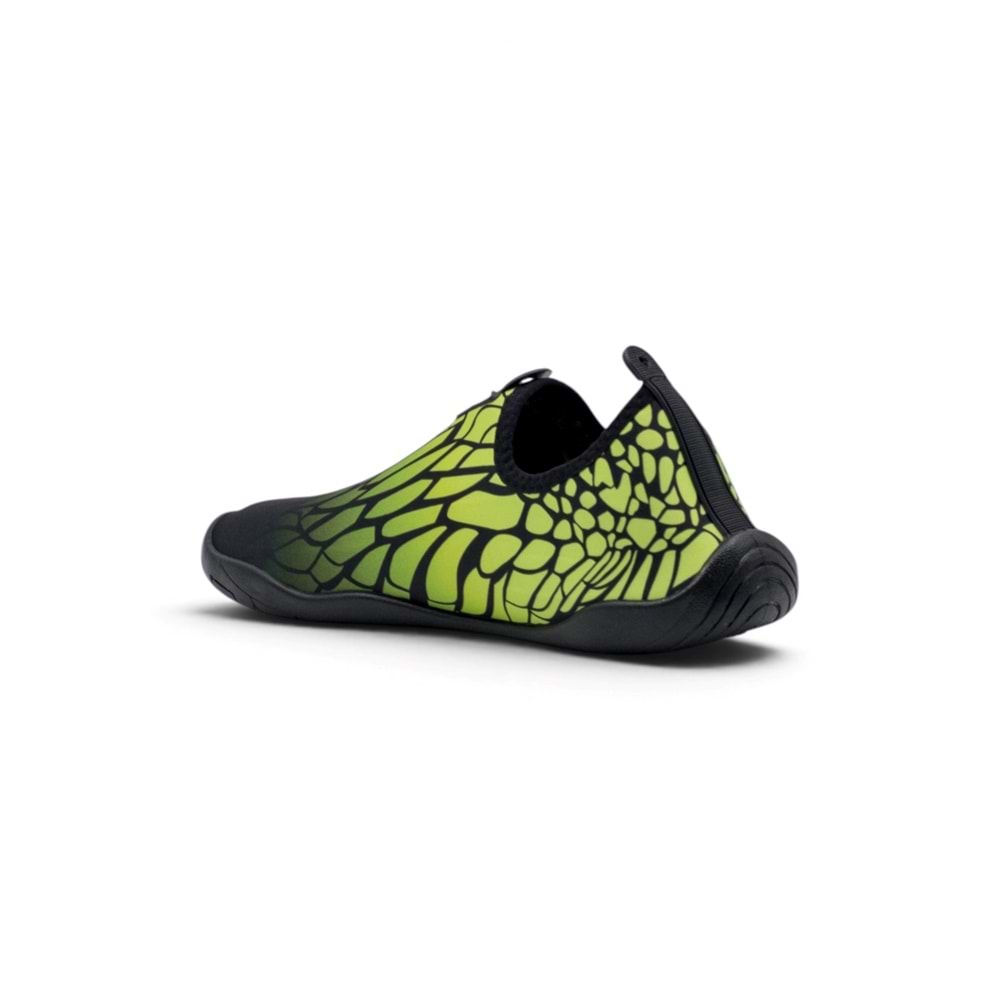 FİFTEEN M3418 CROCODILE ERKEK AQUA DENİZ HAVUZ PLAJ AYAKKABISI - SİYAH-YEŞİL - 44