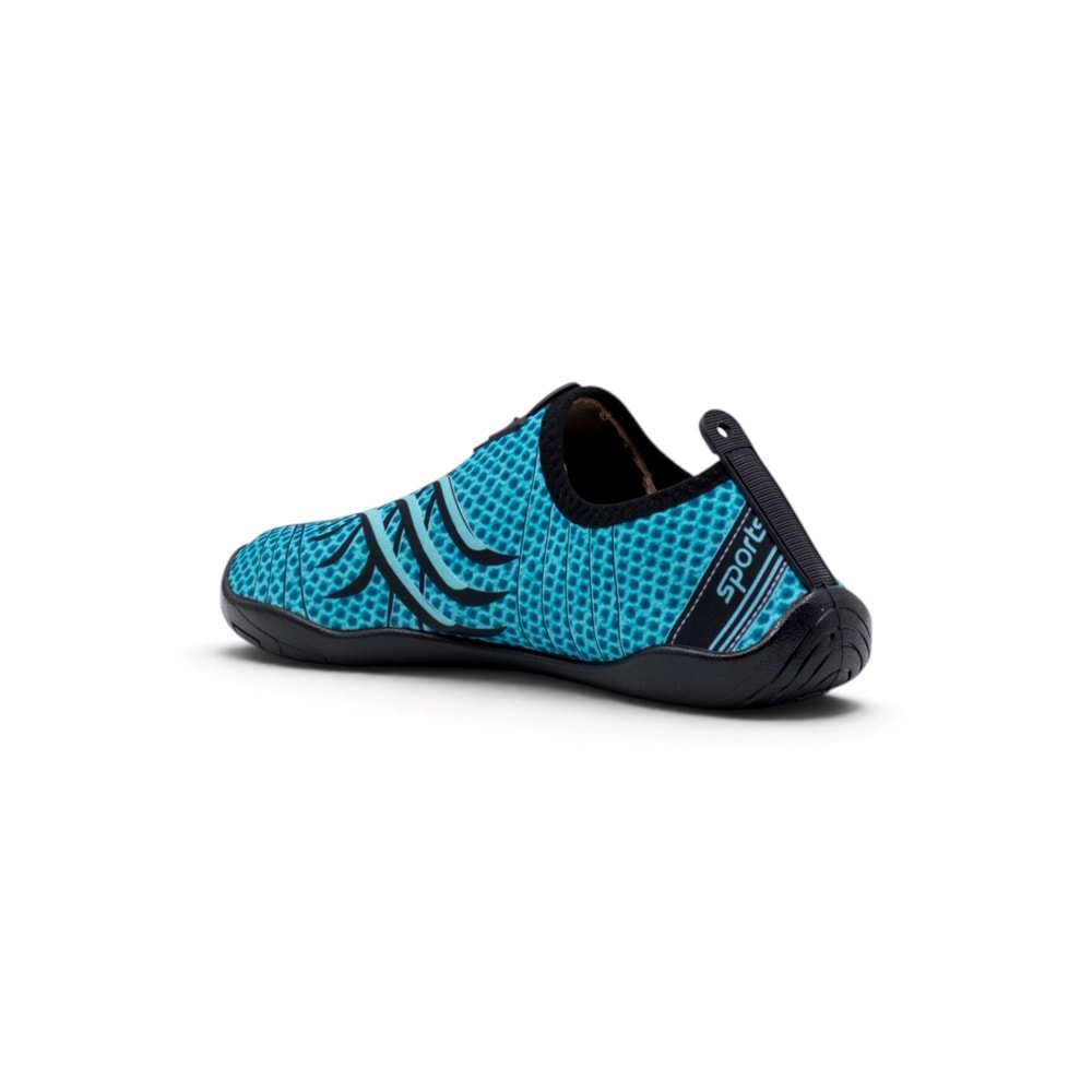 FİFTEEN Z3419 SPIDER UNİSEX AQUA DENİZ HAVUZ PLAJ AYAKKABISI - MINT-SİYAH - 40