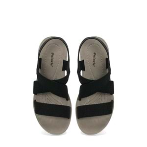 POLARİS 409073.Z6FX DOLGU TOPUK KADIN SANDALET - SİYAH - 40