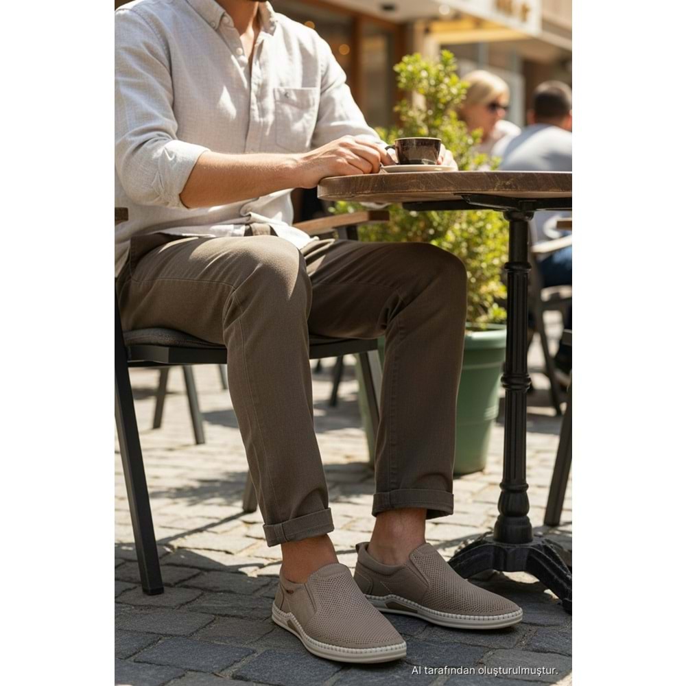 POLARİS 109132N.M 6FX 5 NOKTA ERKEK RAHAT AYAKKABI - A.GRİ - 40
