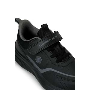 LUMBERJACK DARA 6PR ERKEK ÇOCUK SPOR AYAKKABI - SİYAH - 31