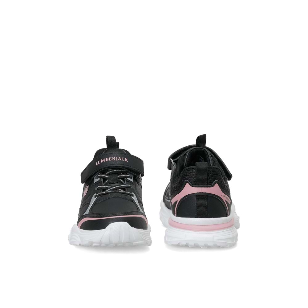 LUMBERJACK KEY 6PR KIZ ÇOCUK SPOR AYAKKABI - SİYAH - 31