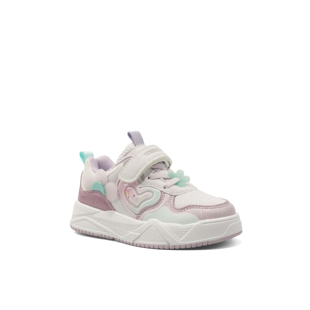 LUMBERJACK FLOWLY 6PR KIZ ÇOCUK SNEAKER - LİLA - 30