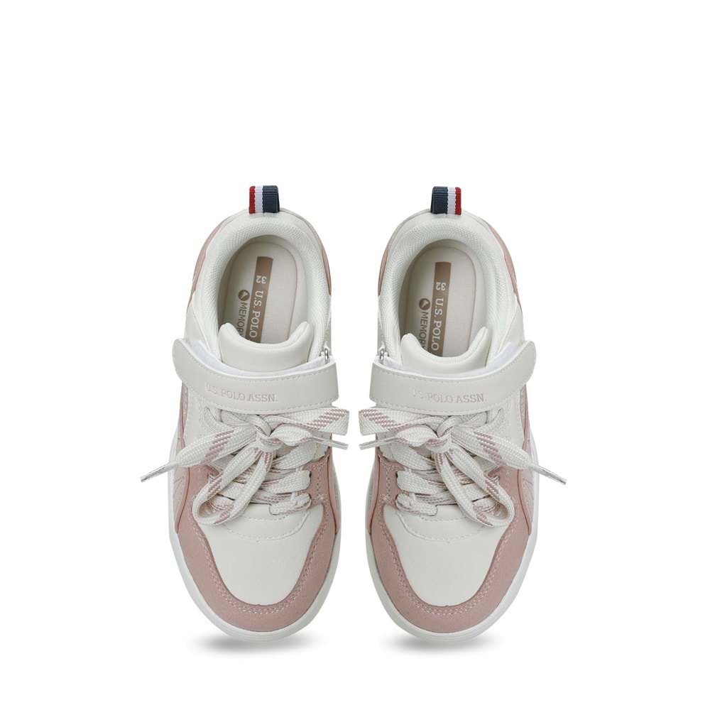 U.S. POLO ASSN. GEOKY JR 6PR KIZ ÇOCUK SNEAKER - BEJ - 31