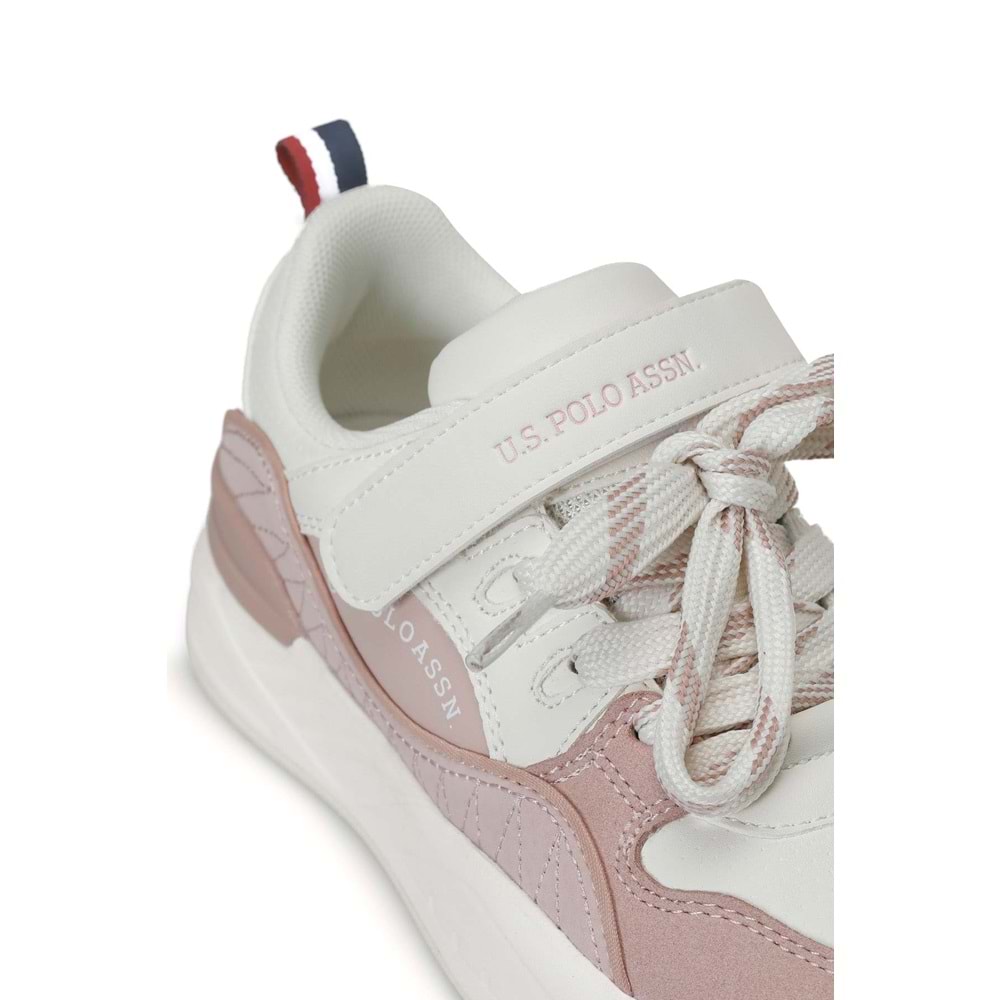 U.S. POLO ASSN. GEOKY JR 6PR KIZ ÇOCUK SNEAKER - BEJ - 31