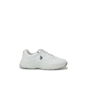 U.S. POLO ASSN. GULLIVER 6PR ERKEK SPOR AYAKKABI - BEYAZ - 40