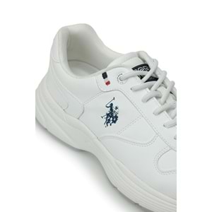U.S. POLO ASSN. GULLIVER 6PR ERKEK SPOR AYAKKABI - BEYAZ - 40
