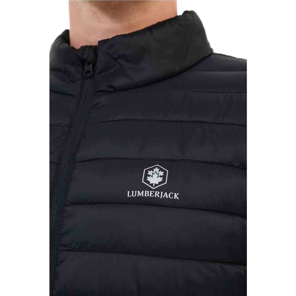 LUMBERJACK ML STAR 1OW1000 6PR ERKEK MONT - SİYAH - L